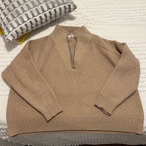 Mango Zip Sweater